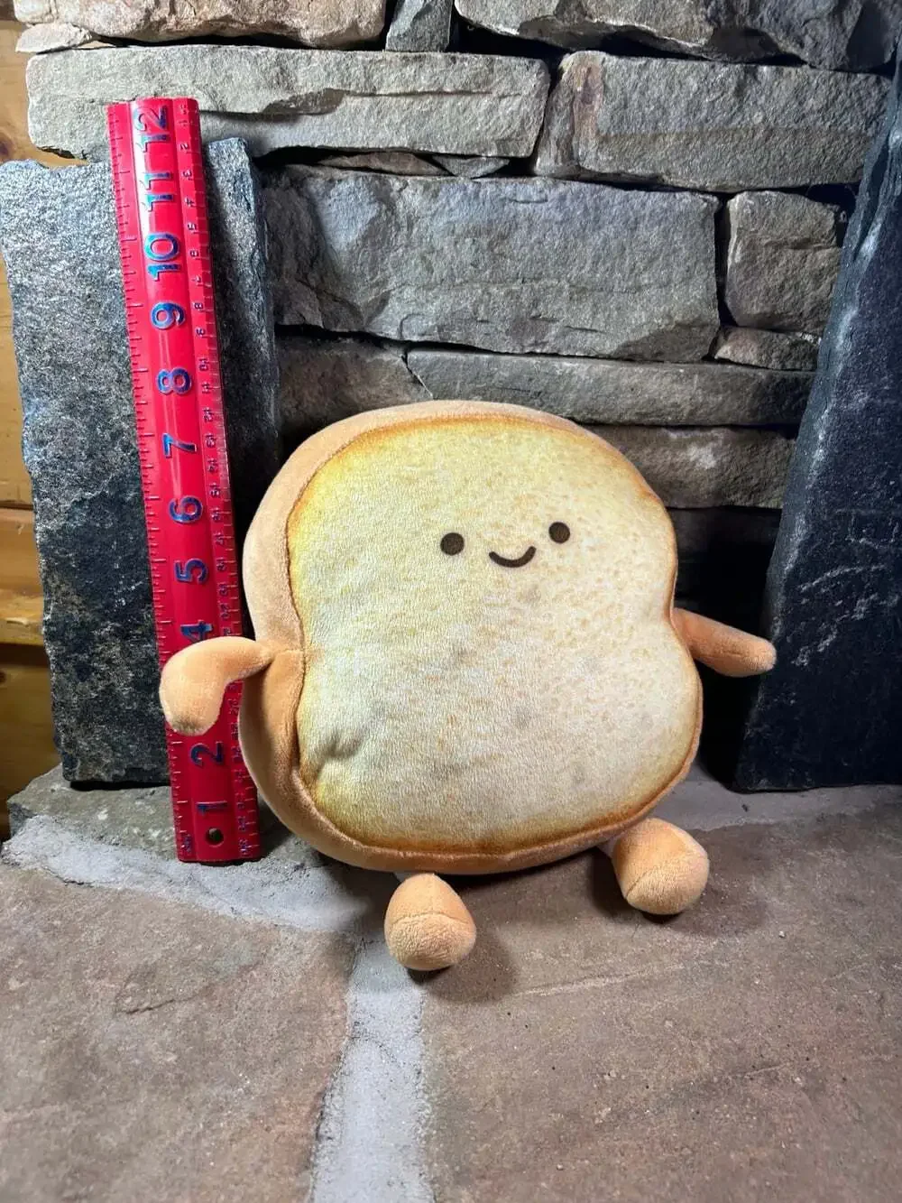 X-dolls smiling toast plush